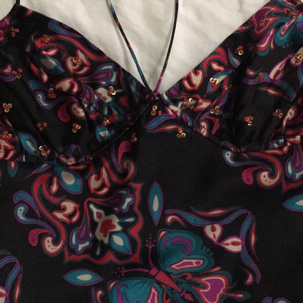 Laundry by Shelli Segal Butterfly Vintage Tank